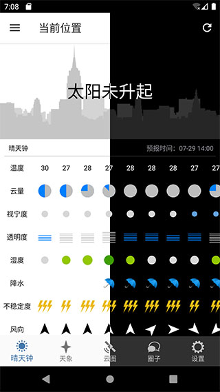 晴天钟（Astroweather）app