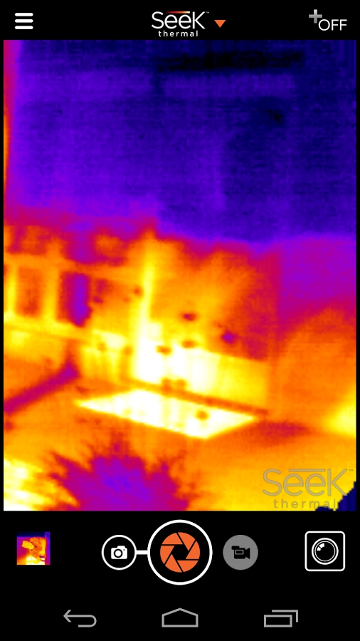 Seek Thermal  app