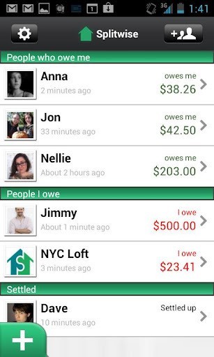 Splitwise app