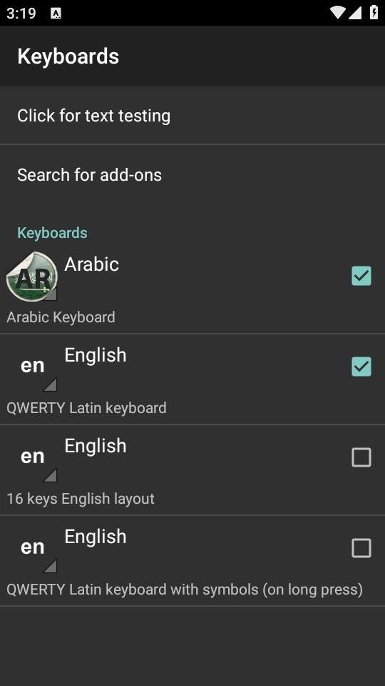 阿拉伯语输入法（Arabic Keyboard）