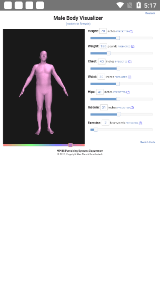 bodyvisualizer模拟器中文版